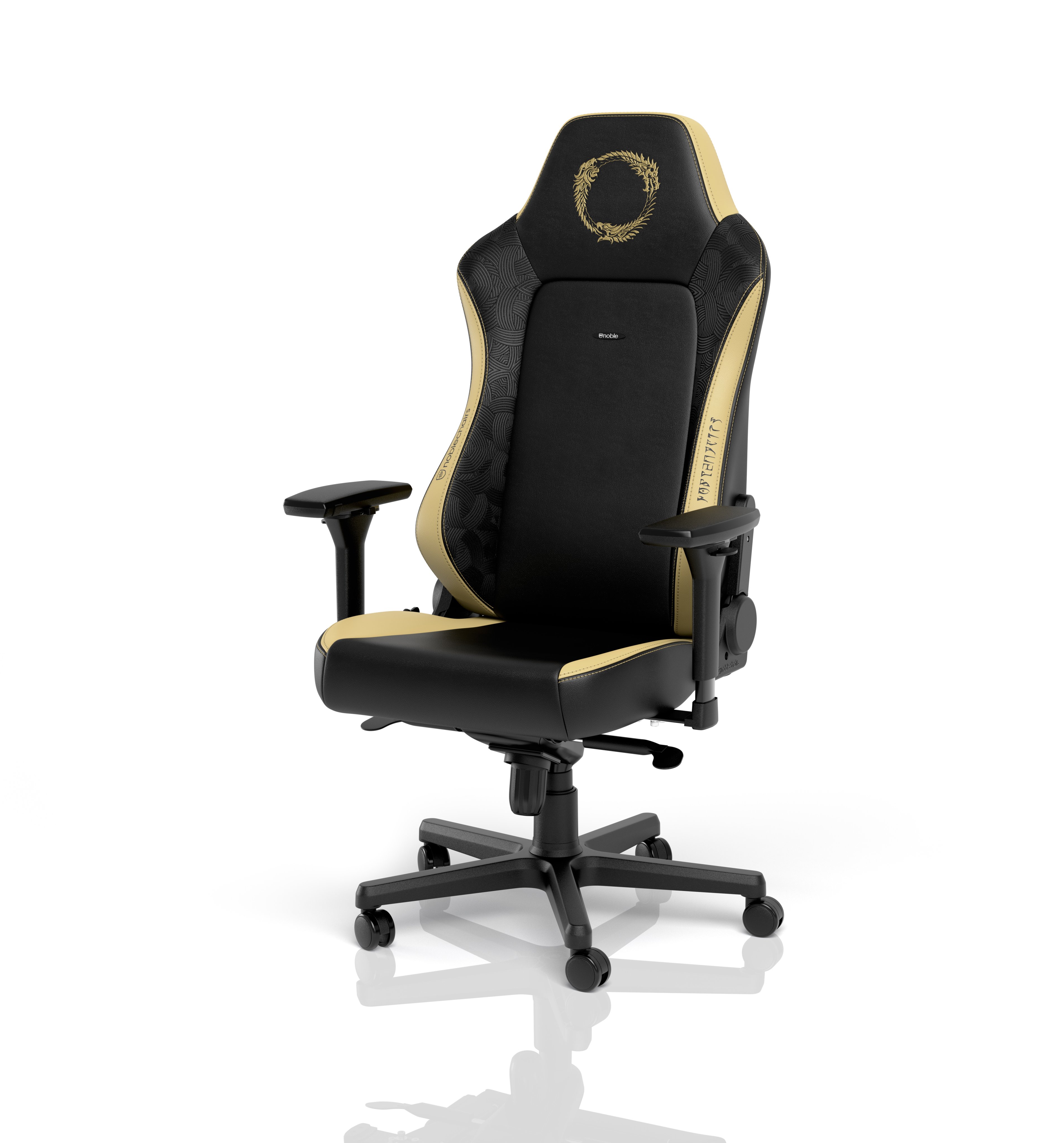 Ghế Gamer Noblechairs HERO Series The Elder Scrolls Online Special Edition cải tiến phần lưng rộng hơn